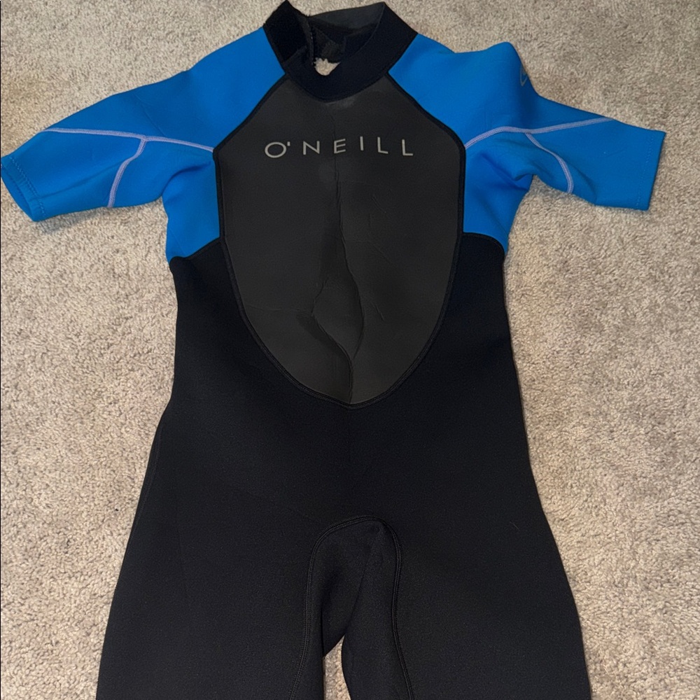 O'Neill Black and Blue Reactor 2 Spring Wetsuit
